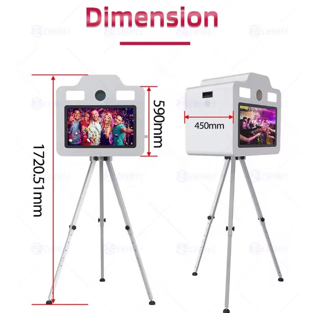 Photobooth IceBox Tripod Selfie 21.5"