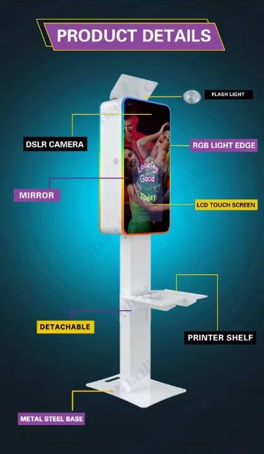 Photobooth IceBox Studio Glass 21.5"