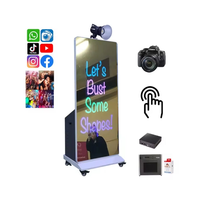 Photobooth IceBox Kiosk 76"