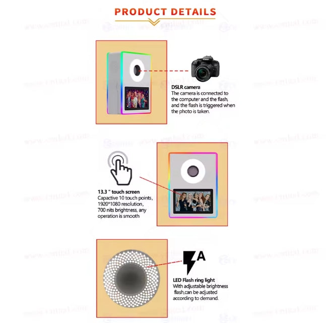 Photobooth IceBox DSLR Studio 13.3"