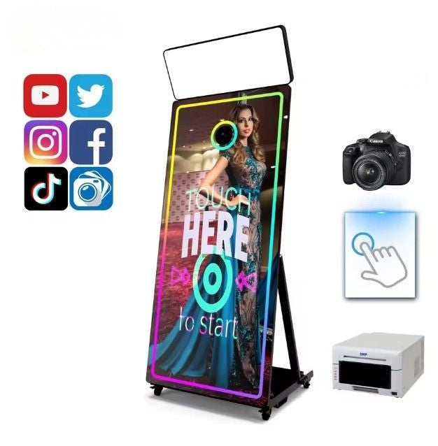 Photobooth IceBox Mirror 43"