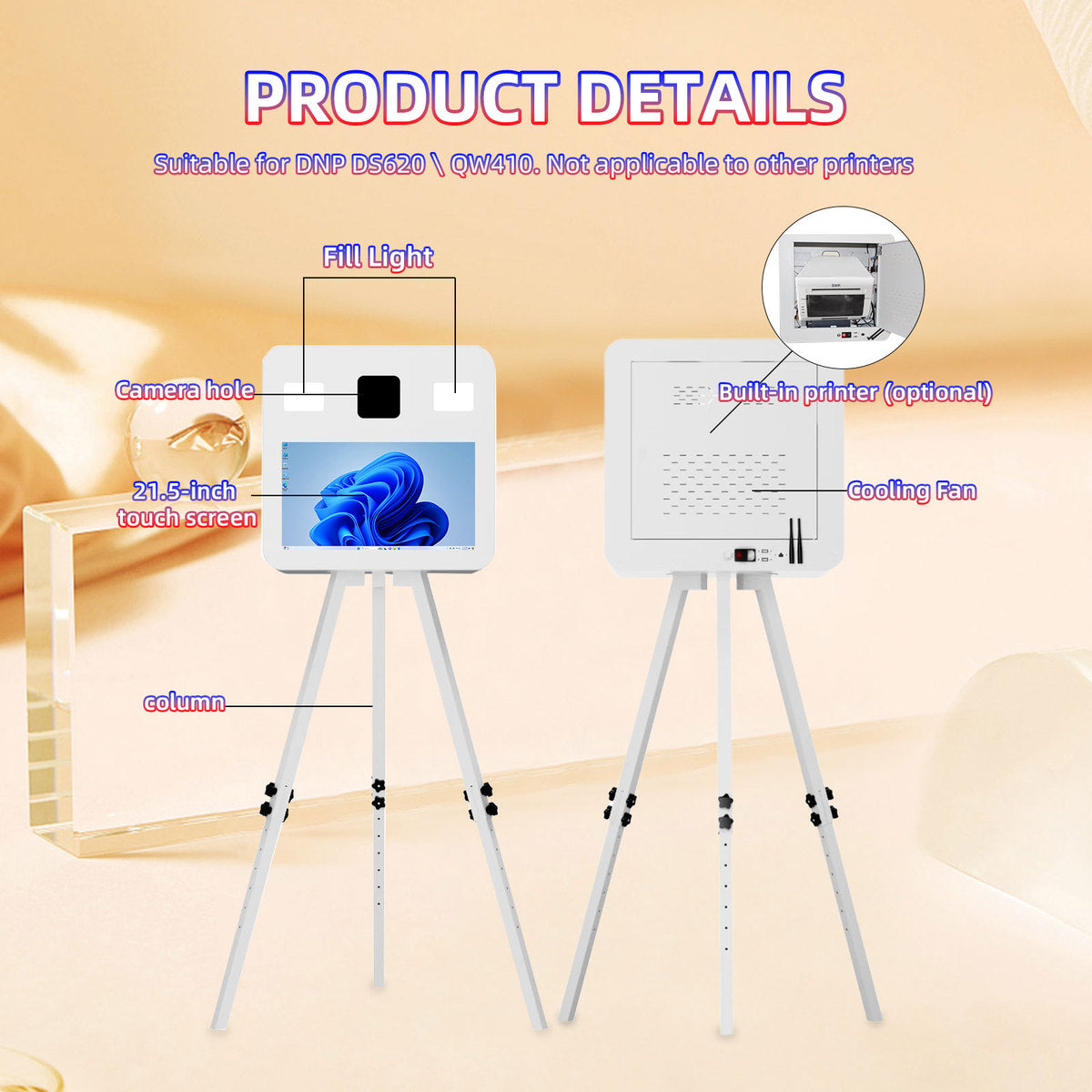 Photobooth IceBox DSLR Tripod 21.5"