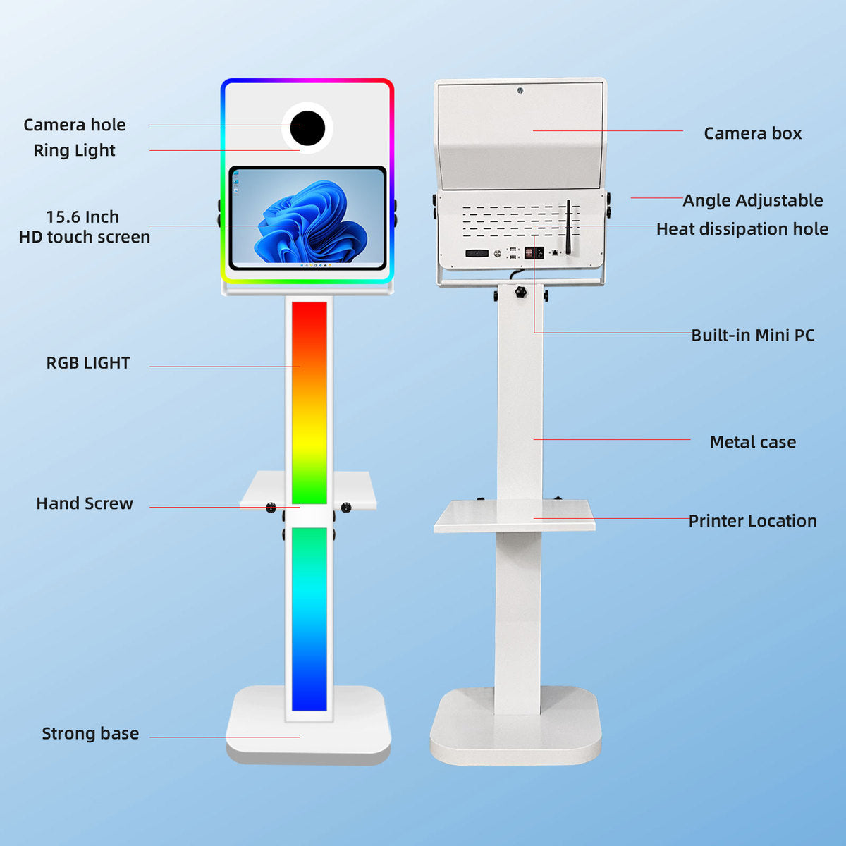 Photobooth IceBox DSLR 15.6"
